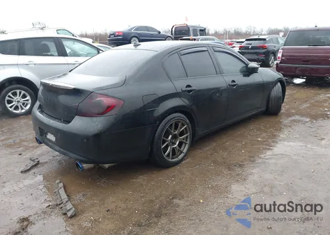 2010 Infiniti G37X z USA, uszkodzony, nr VIN JN1CV6ARXAM450055
